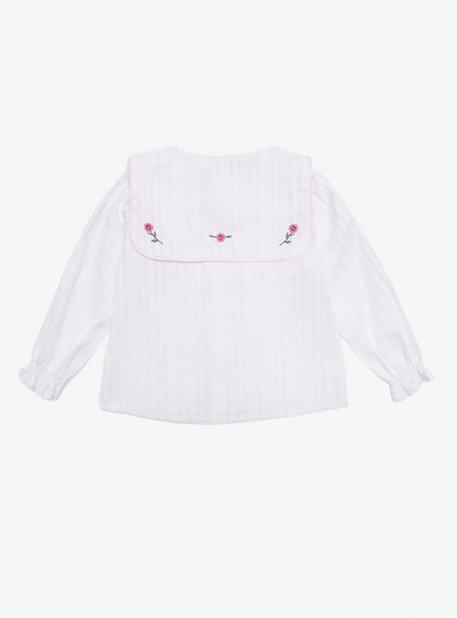 Camisa Flor Marinera