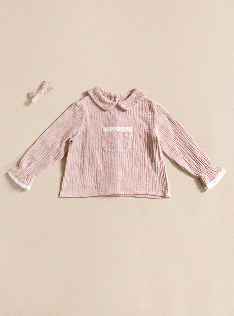 Camisa Rosa Bebé