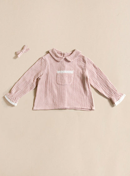 Camisa Rosa Bebé