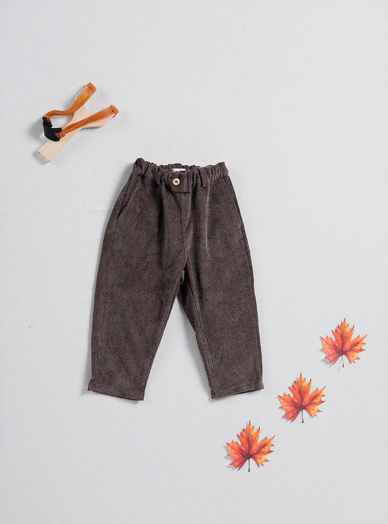 Pantalones Relaxed Pana Tronco