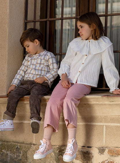 Pantalones Relaxed Pana Tronco