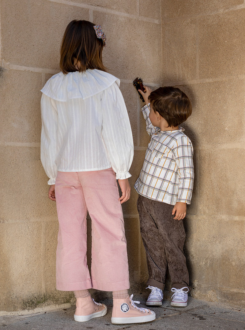 Pantalones Relaxed Pana Tronco